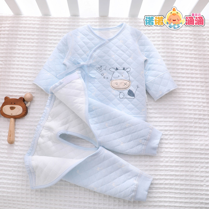 Winter freshly baby clothes autumn winter clothing for monks to wear spring and autumn suits in warm two-style winter style