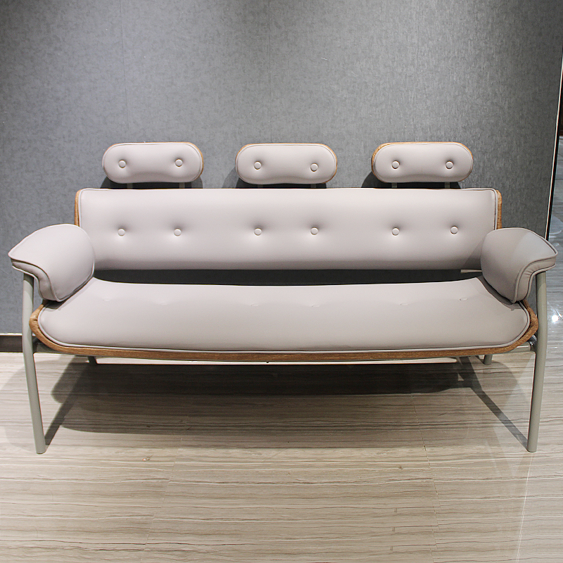 Net Red Hairdressshop Waiting Chair Hair Salon Iron Art Waiting Sofa Beauty Hairdressing Salon Waiting Sofa sofa Sofa Chair Reception Sofa