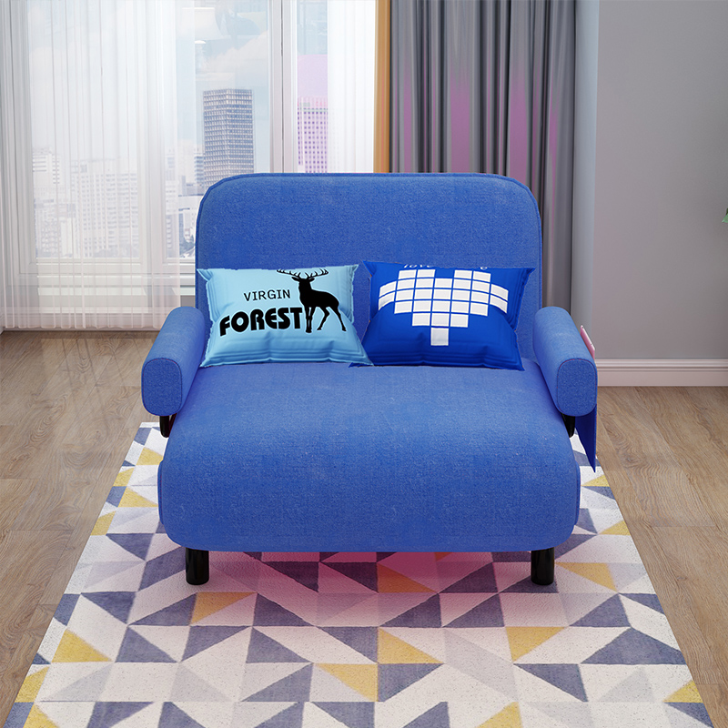 Versatile folding sofa bed Sofa Bed Dual-use Small Family Living Room Provincial Space Office Afternoon Nap Single