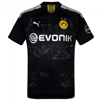 Fans Edition 2019-20 Borussia Dortmund Away Short Sleeve Jersey 755745 12 PM Express