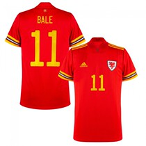 Fans Edition 2020 European Cup Wales Short Sleeve Home 11 jersey FH8528 Print DS Europe