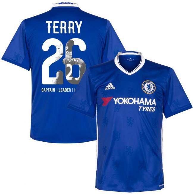 Legendary Special Edition 2016-17 Chelsea Terry No26 Terry home away short-sleeved jersey DS
