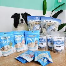 Fisherman Pet dog snack freeze-dried salmon cod molars tooth cleaning fish skin bone knot full dog Beauty Hair