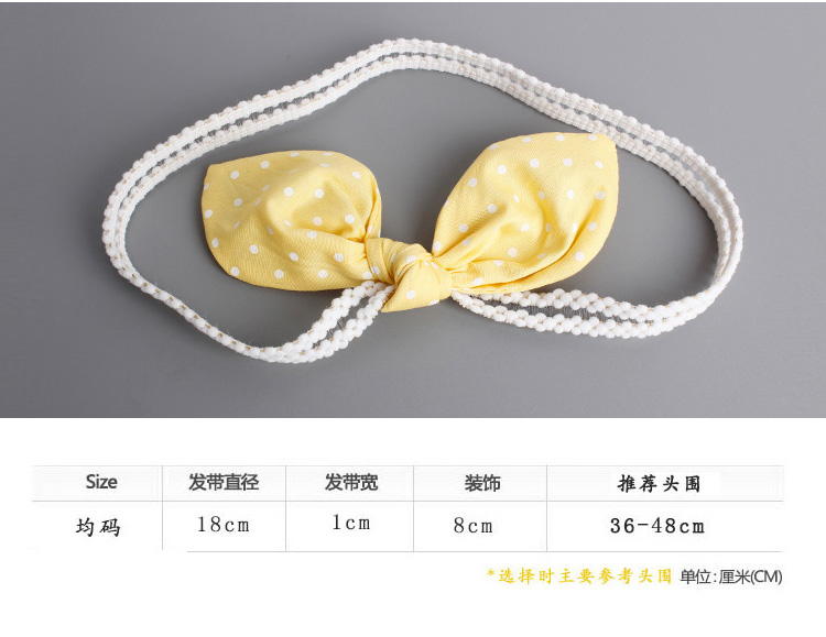 Băng đô cho bé gái dây cột tóc vải scrunchies