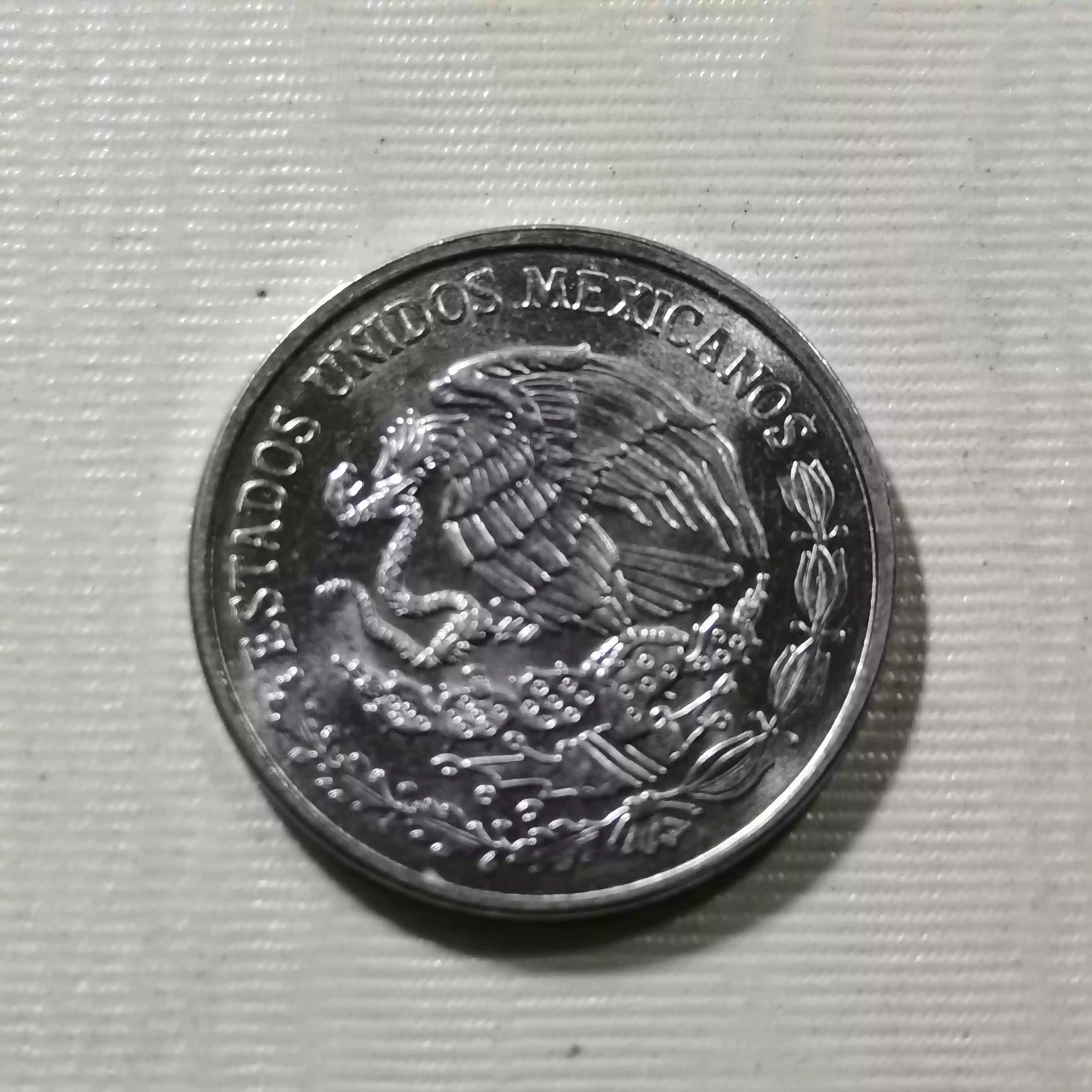 墨西哥硬币1999年10分钢币货号X8648