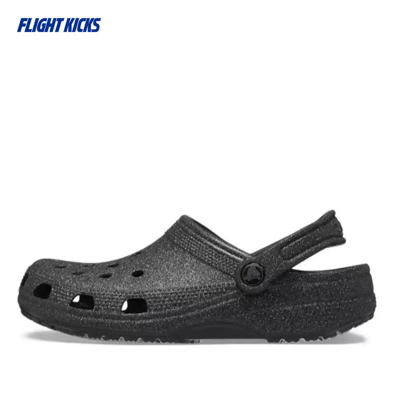 Crocs Classic Sparkle Clog Sandals Outdoor Beach Shoes Women's Shoes 205942-0Wh Crocs Classic Sparkle Clog Sandals Outdoor Beach Shoes Women's Shoes 205942-0Wh