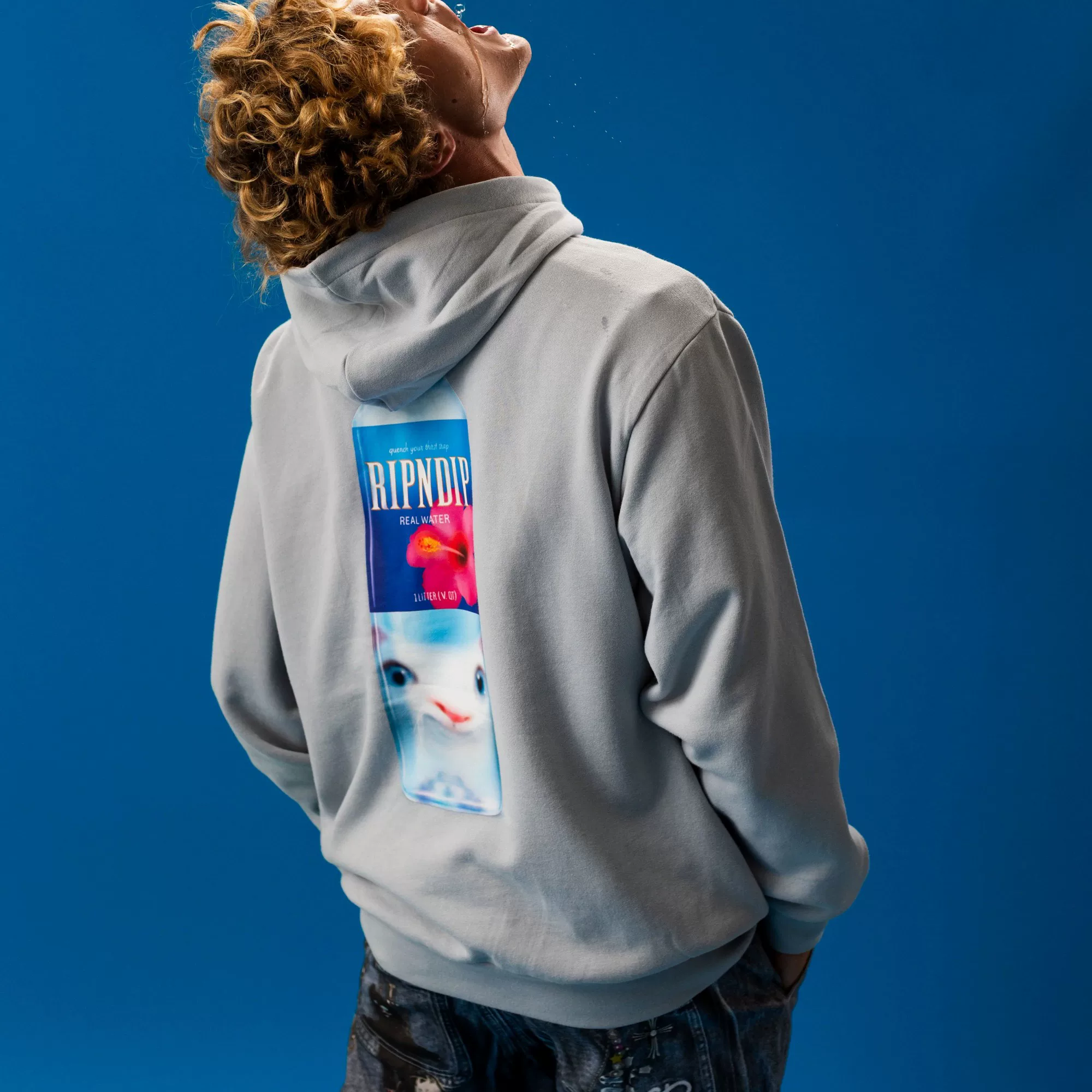 [【Ohh】现货 RIPNDIP REAL WATER HOODIE 贱猫 卫衣 连帽衫]