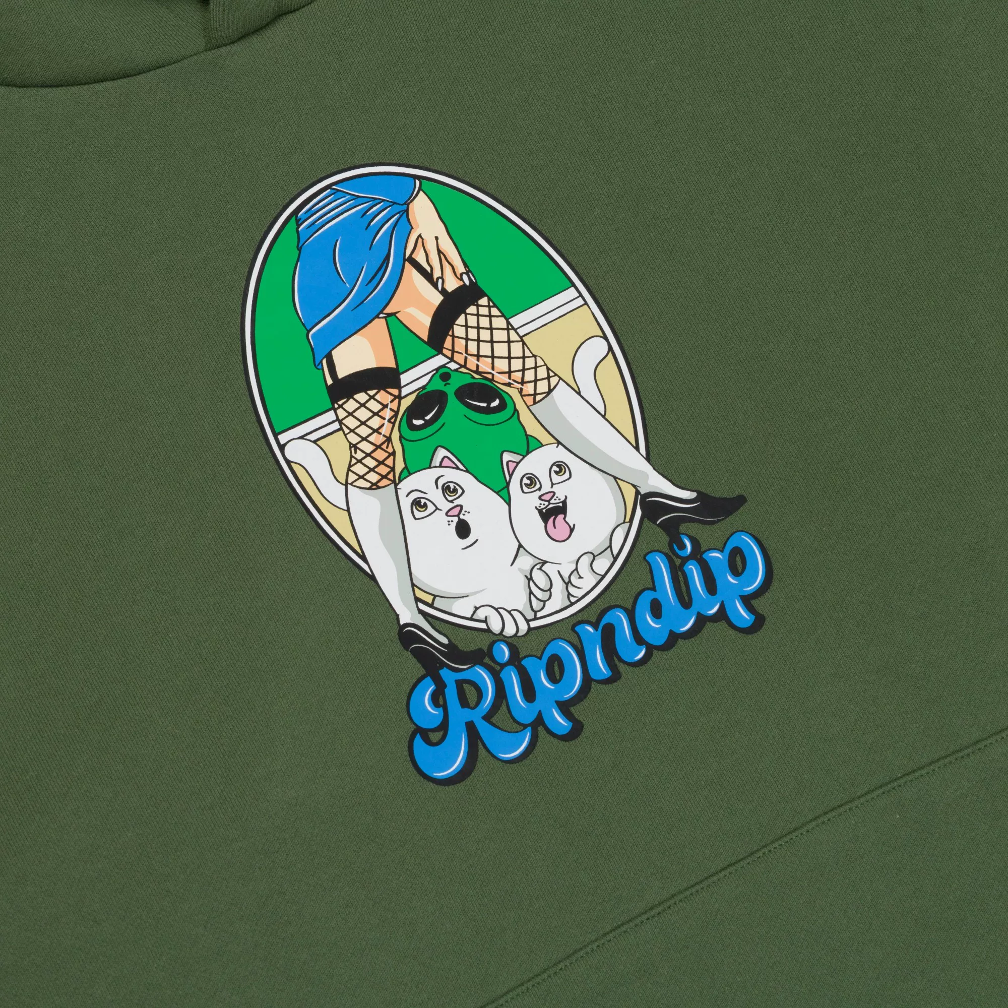 [【Ohh】 RIPNDIP NERMAL FEST HOODIE ]