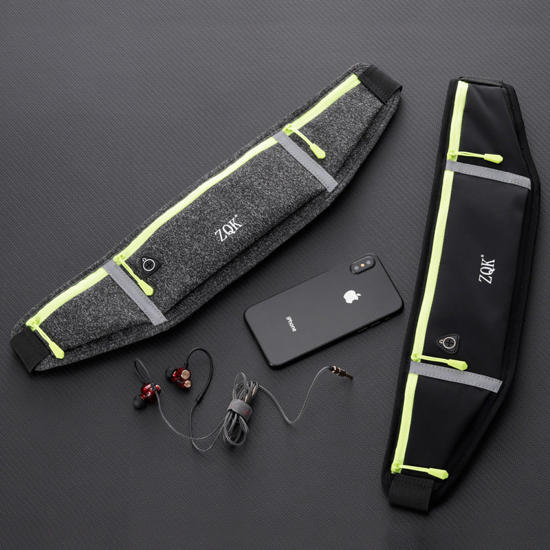 High elastic sports waist bag men's running mobile phone bag women's multi-functional waterproof invisible new close-fitting mini belt