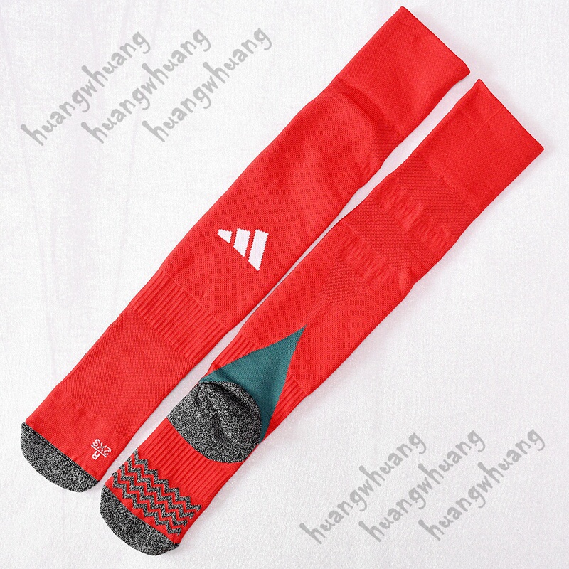 Adidas Wales National Team 24-25 Player Version Home Non-Slip Kidsren's Small Size Football Socks Red In6861