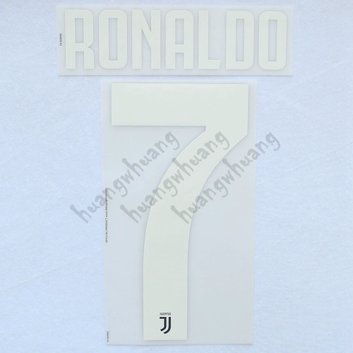 Deko Juventus 19-20 Juventus № 7 в гостях № 7 C Ronaldo Print of Ronaldo