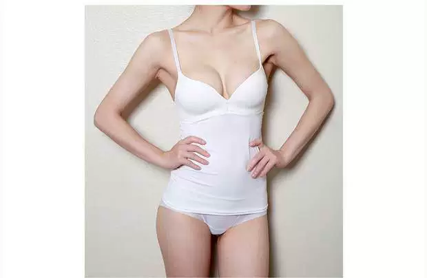 Xuân 2018 phong cách mới, vest ngắn, modal, không đáy, không vòng thép, quai, cúp tụ tập