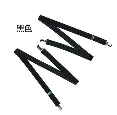 Tide men and women General section No cross section hanging pants with back strap pants harness clamps-Taobao