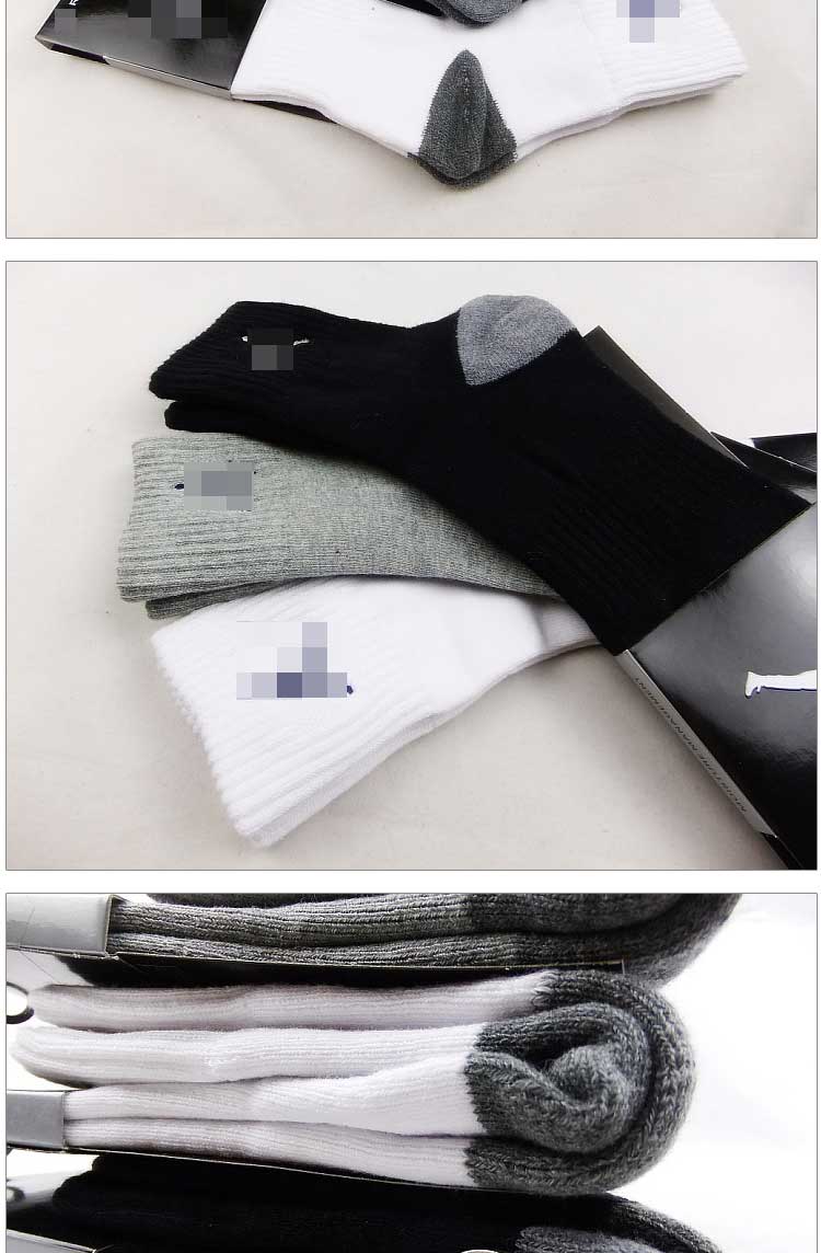 Vớ thể thao nam cotton dày vớ cộng với nhung bóng rổ khử mùi ấm vớ chạy vớ ưu tú mùa thu và mùa đông tất thể thao đá bóng