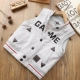 Mùa thu 2018 trẻ em mới cộng với áo nhung trong bộ đồ bé trai cotton dày dày ấm áp không tay áo vest vest áo gile thu đông bé gái