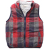 Áo vest bé trai ấm áp cho bé trai kẻ sọc 2018 quần áo thu đông 2018 áo gile bé gái hàng độc Áo ghi lê