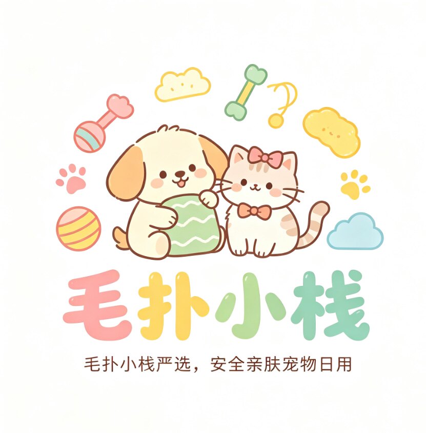毛扑小栈的LOGO