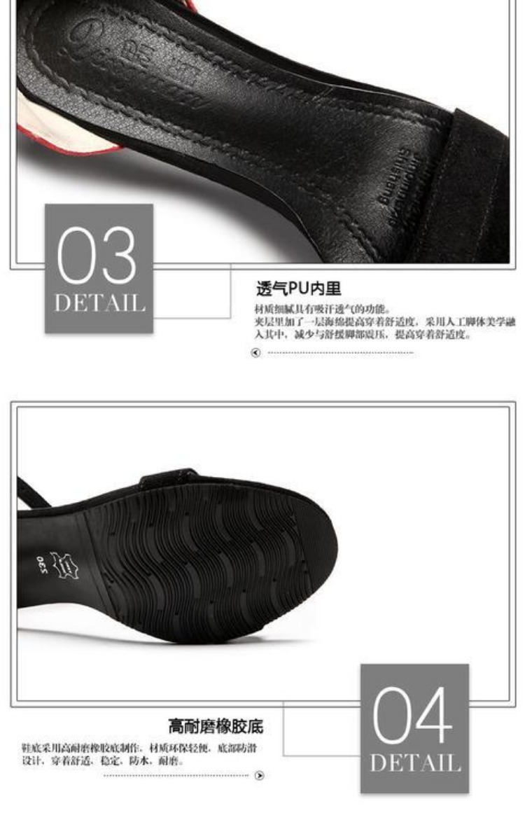 Phiên bản Hàn Quốc mùa hè 2018 mới sandal cao gót đế xuồng gợi cảm hở ngón từ khóa màu hoang dã phù hợp với giày mèo và nữ giày sandal nữ Vento