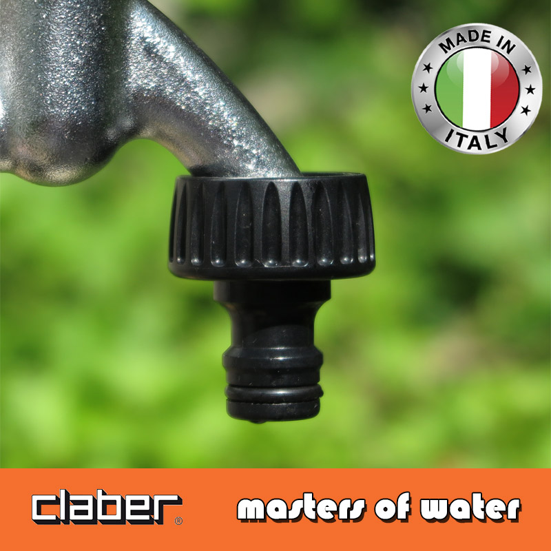 Imported Italian Jiaba claber 4 minutes 6 minutes 1 inch nipple joint car wash water gun faucet thread joint