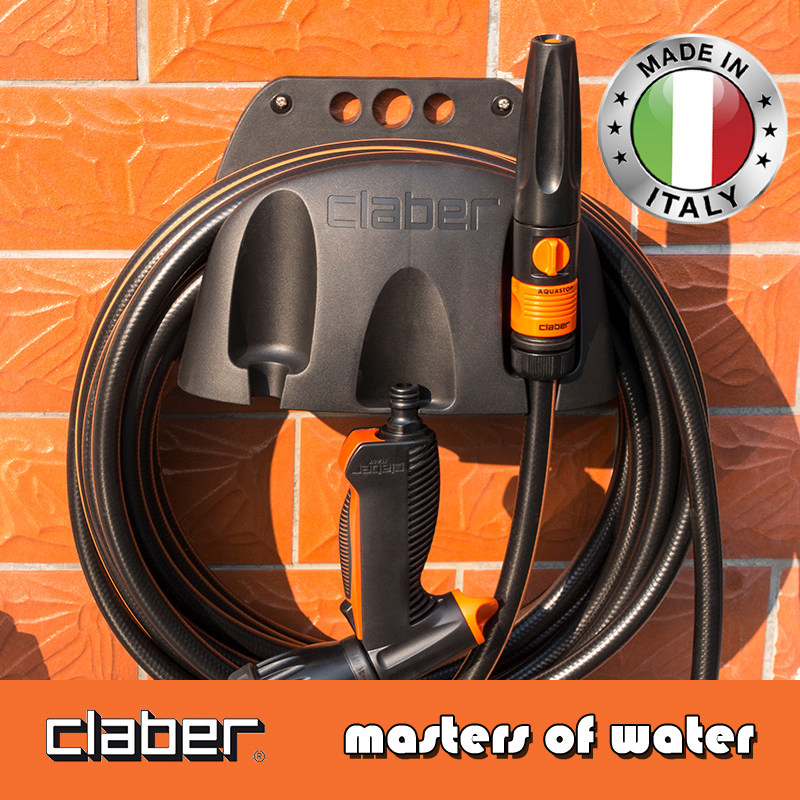 Household garden hose reel watering flower wash car water pipe water gun joint storage coil around the pipe water wheel frame