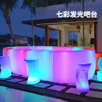 Outdoor glowing bar cocktail party mobile bar outdoor open-air party waterproof tavern