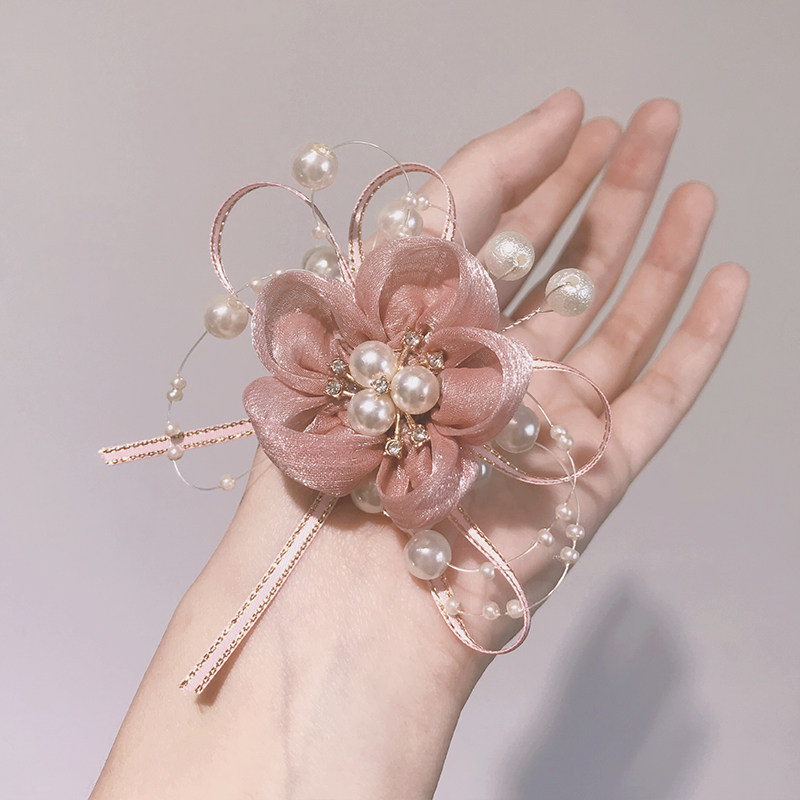 Supersensual flower bridal bridal bridesmaids with bridesmaids and sisters girlfriends ring flower women's annual meeting to show wedding supplies-Taobao