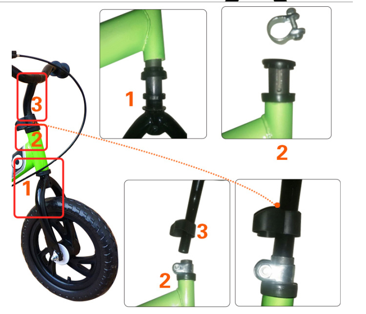 xe thăng bằng ander websosanh Xe cân bằng của trẻ em B0AV0 không có bàn đạp, xe tập đi, xe tay ga hai bánh, 2 / 3-6 tuổi, xe đạp, xe tập đi yo-yo - Smart Scooter xe thăng bằng balance