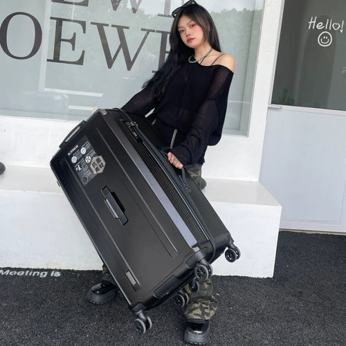 Японский вместительный и большой универсальный прочный чемодан, 36, увеличенная толщина