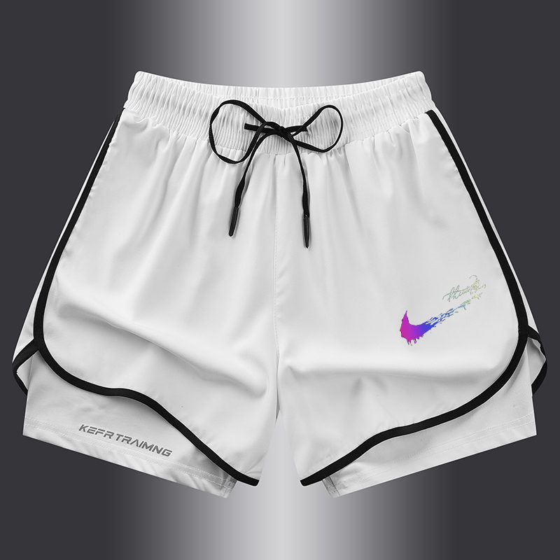 Sports Shorts for Men and Women, Couple Style, Summer 2026 New Model, Running-Specific Ice Silk Quick-Dry Shorts, Three-Quarter Length Pants
