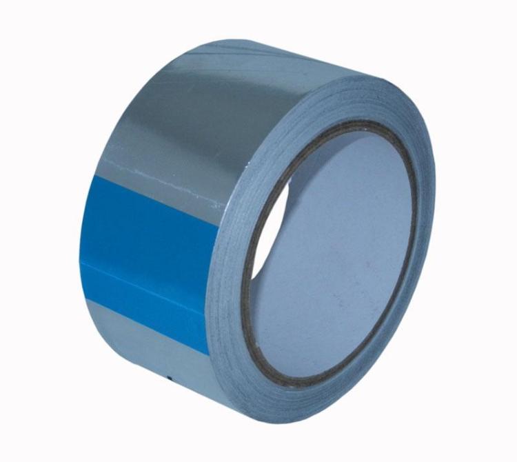 圳 Băng nhôm lá Băng keo thiếc Băng keo tự dính Dày bẫy bẫy băng khe khoảng cách lá thiếc 50mm - Băng keo