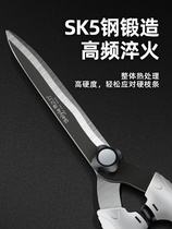 German imported garden scissors pruning shears lawn repair hedge shears green fruit trees weeding flowers strong trees