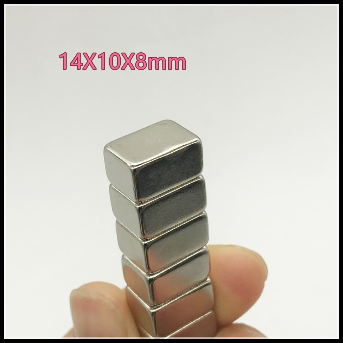 Magnetic Steel Magnet 14X10X8 Magnetic Steel Rectangular Magnet 14x10x8mm Neodymium Iron Boron Magnet-Taobao