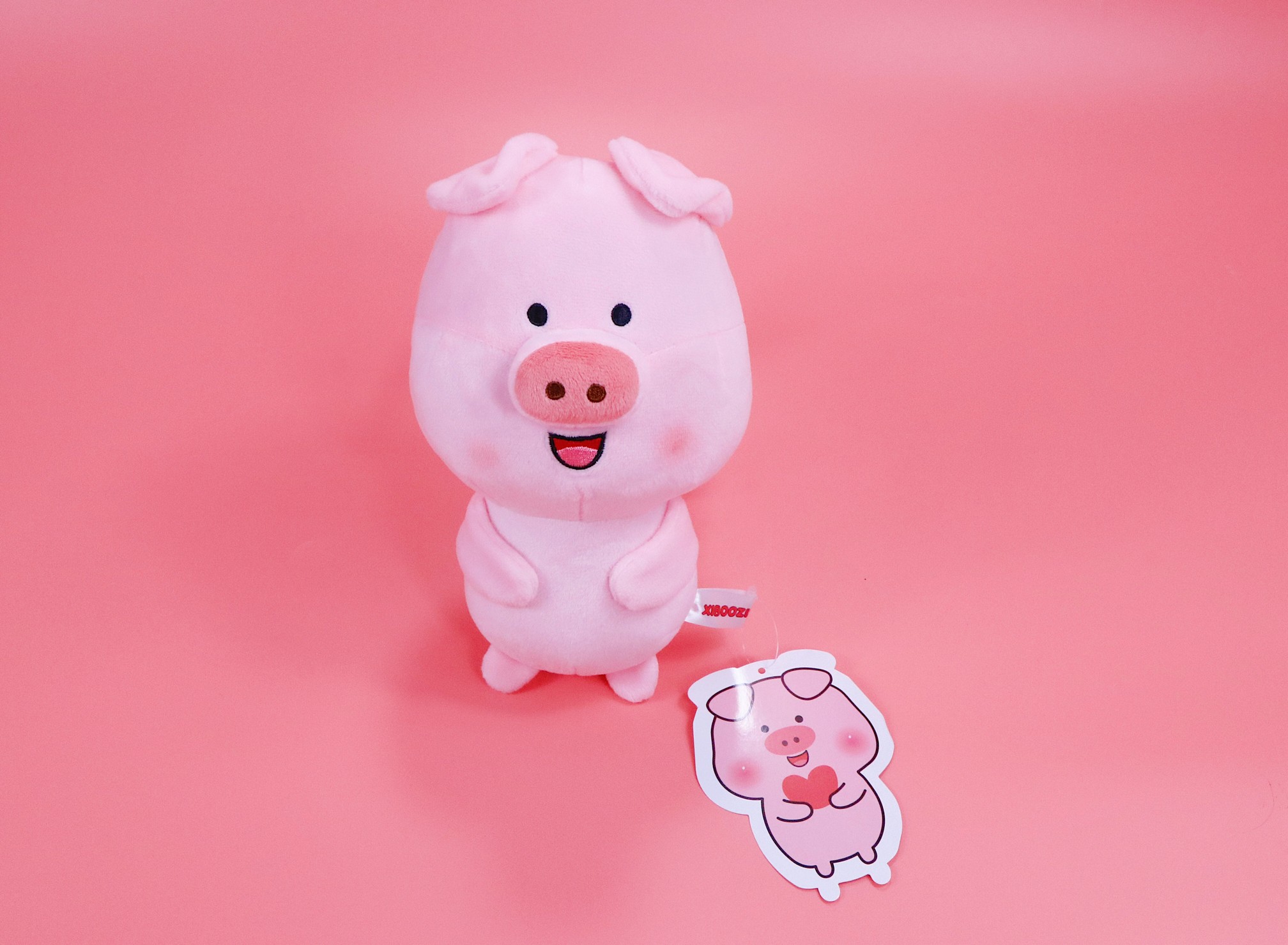 Mới búp bê bungy búp bê đồ chơi sang trọng Giáng sinh Ngày Valentine dễ thương ôm Hàn Quốc biểu hiện món quà sáng tạo - Đồ chơi mềm bò chăm chỉ