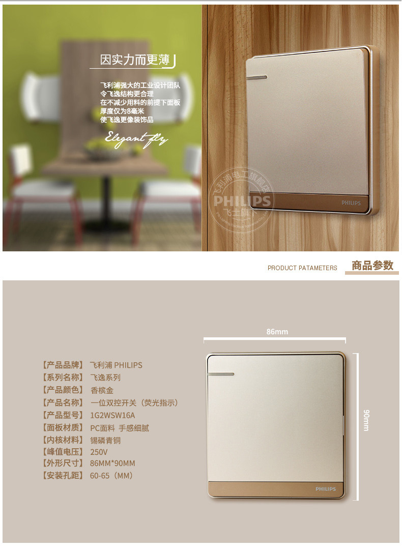 Philips Switch-Feiyi Text-Golden-One Open Double Control_04.jpg