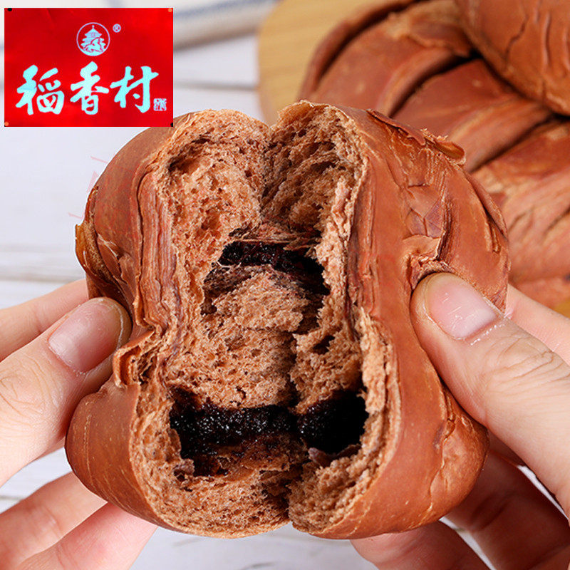 Daoxiangcun Dirty Bag 408g Individually Packaged Chocolate Sandwich Bread Snack Food