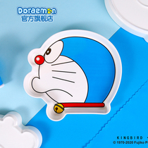 Ai Ying authorized Doraemon cartoon ceramic modeling plate creative childrens snack breakfast plate personality environmental protection household