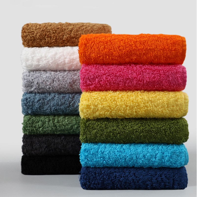 Guangzhou Hotel Towels, High-Grade Xinjiang Long-Staple Cotton, Pure Cotton, Thick, Fluffy, Water-Absorbent, Face Wash Towels, Household Towels, Bath Towels
