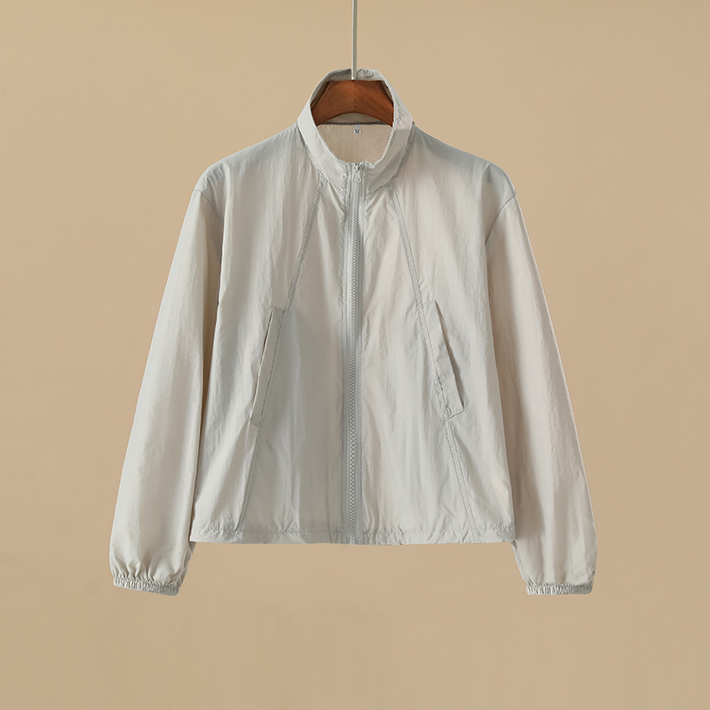 Spring and Summer New Sun Protection Clothing for Women, Short Thin Stand-Up Collar Jacket, Summer Korean Style Loose Sun Protection Women's Top Spring and Summer New Sun Protection Clothing for Women, Short Thin Stand-Up Collar Jacket, Summer Korean Style Loose Sun Protection Women's Top