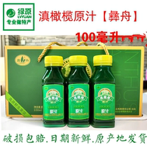 Yongren Yizhou Brand Yunnan Olive Original Juice 100ml Yunnan Specialty Amla Phyllanthus Olive Juice Original Sugar-Free