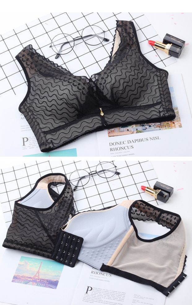 Fumannifen Trung Quốc áo ngực phụ nữ tụ tập mà không có vòng thép đồ lót ngực nhỏ bộ sưu tập gợi cảm của áo ngực điều chỉnh chống chảy xệ quần lót nữ cao cấp