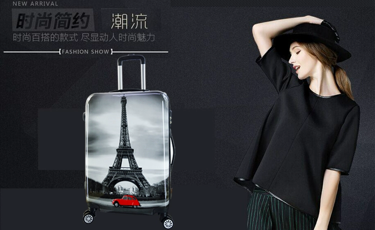 Hành lý nữ nhỏ tươi sinh viên dễ thương Phiên bản Hàn Quốc của bánh xe phổ thông 20 inch sinh viên đại học 24 inch vali nam xe đẩy trường hợp