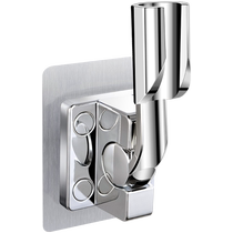 No punching shower head bracket bathroom shower head fixed artifact adjustable universal rain hanging head base 685