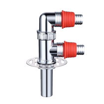 Three-way sewer pipe washing machine drain pipe floor drain joint butt joint channel diverter two-in-one 685