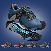 New Men Shoes Winter Glint Climbing Shoes Mens Cotton Shoes Running Sneakers Anti-Wear Outdoor Warm Hiking Shoes