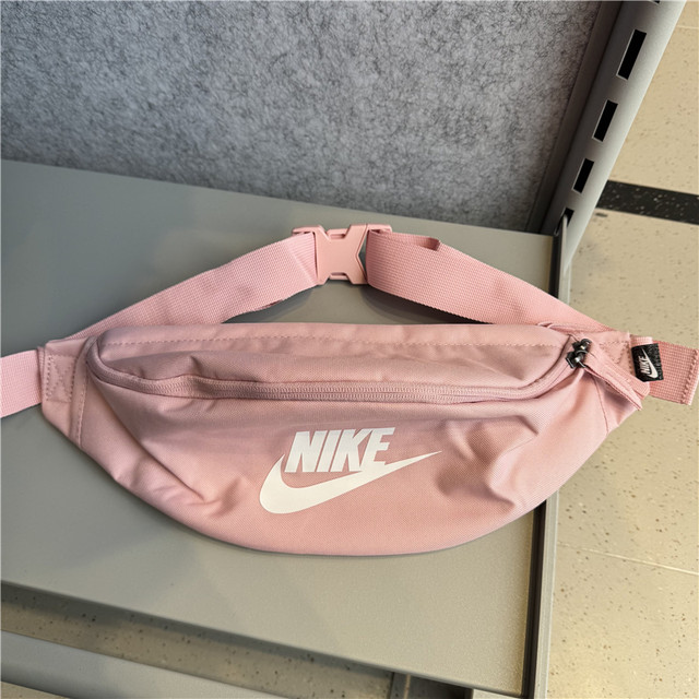 Nike men and women outdoor leisure travel cycling waist bag powder