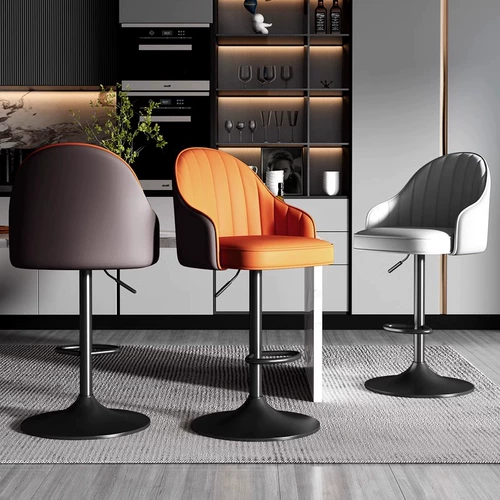 Простая педаль для стула стула для бара, легкая роскошная педаль высокого уровня может быть поднят, стул стула, заднее кресло, столешница, табурет