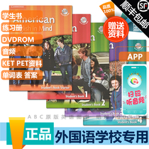 Cambridge American english in mind starter 1 2 3 4 Student book Exercise book set