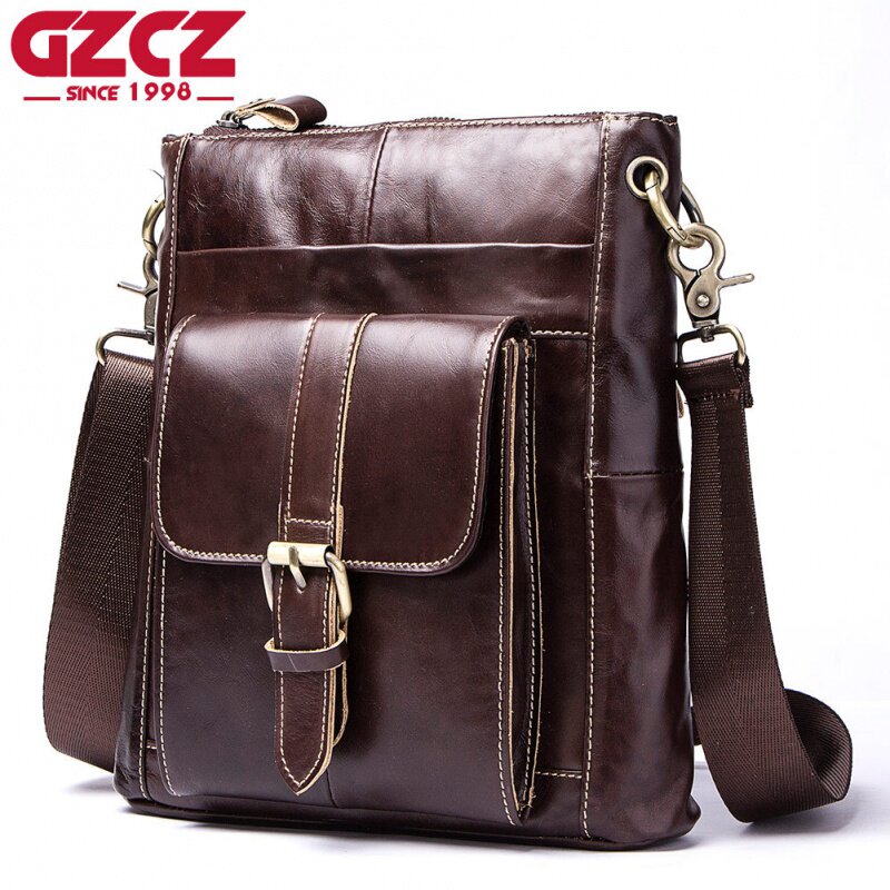 Hummer Paul leather man bag bag man shoulder bag man bag bag business leisure bag