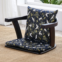 Foot chair backrest tatami legless chair bed chair bed back chair and room chair floor chair Japanese chair Kang chair solid wood
