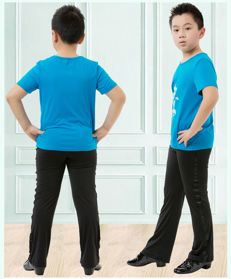 Ben Qiaodi cậu bé ngắn tay áo thể dục thể dục nhịp điệu quần áo bông quần áo khiêu vũ tập thể dục quần áo thể dục dụng cụ trang phục trang phục cổ vũ